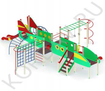 Детский игровой комплекс Самолёт ПДИ 2.48 (0)