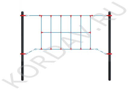 Канатный мост с перемычками СК 6.653 (0)