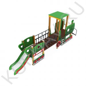 Детский игровой комплекс Паровоз ПДИ 1.20 (2)