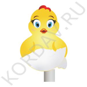 Качалка на пружине Цыпленок ИО 7.121 (1)