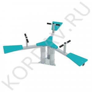 Качалка на пружине для троих ИО 7.244 (0)
