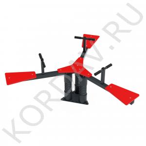 Качалка на пружине для троих ИО 7.244 (5)