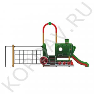 Паровоз с горкой и рукоходом ПДИ 1.21 (2)